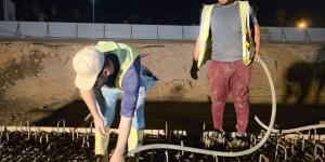 سبها | مشروع “جسر بطل العبور” يقترب من الاكتمال وسط عمل متواصل - بوابة اخر ساعة