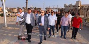 عبدالمعطى يتفقد مشايات مصيف بلطيم - بوابة اخر ساعة
