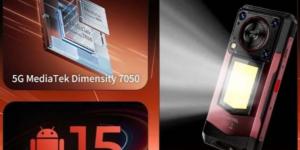 هاتف Oukitel WP56 يأتي بتصميم متين، كاميرا 105 ميجا، ذاكرة حتى 36 جيجا، وشحن عكسي 18 واط - بوابة اخر ساعة