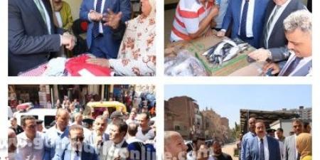 محافظ المنوفية يفتتح السوق الحضاري بسيدي خميس في شبين الكوم - بوابة اخر ساعة
