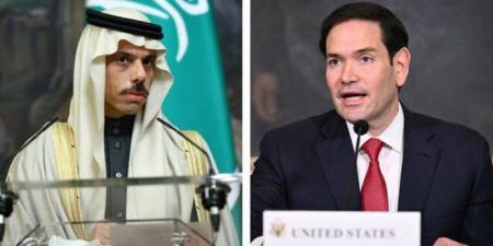 وزيرا خارجية السعودية وأمريكا يبحثان قضايا الشرق الأوسط هاتفياً - بوابة اخر ساعة
