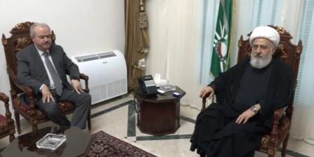 وزير المال التقى الخطيب وعرضا آفاق الاتصالات الدولية مع المؤسسات المالية لتحسين الدخل العام - بوابة اخر ساعة