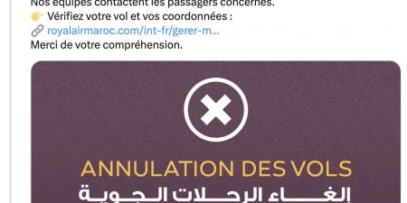 الخطوط الملكية المغربية تنبّه المسافرين إلى وقوع اضطرابات مفاجئة في رحلاتها نحو فرنسا - بوابة اخر ساعة