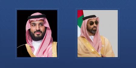 ولي العهد السعودي يستقبل طحنون بن زايد - بوابة اخر ساعة