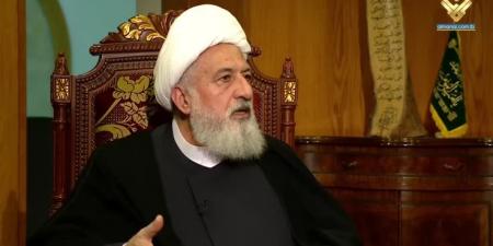 العلامة الخطيب : موضوع السلاح يحل بالحوار الداخلي على اساس المصلحة الوطنية - بوابة اخر ساعة