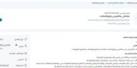 بـ رواتب تصل لـ 7,800 ريال.. شركة سارة الدولية للتجارة والمقاولات تعلن عن وظائف شاغرة في الجبيل "رابط التقديم الرسمي من هنا" - بوابة اخر ساعة