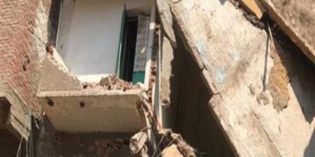 انهيار جزئي بمنزل من طابقين في سوهاج - بوابة اخر ساعة