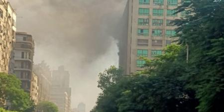 حريق هائل بسنترال رمسيس.. تعطل في شبكات الإنترنت وجهود مكثفة "للسيطرة على النيران" - بوابة اخر ساعة