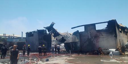 إنقاذ المنطقة الصناعية بدمياط الجديدة من كارثة محققة - بوابة اخر ساعة