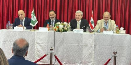 وزير الصناعة جال بمصانع زحلة: لدعم التصدير ووقف التهريب وإلغاء الاتفاقات المجحفة بحق لبنان - بوابة اخر ساعة