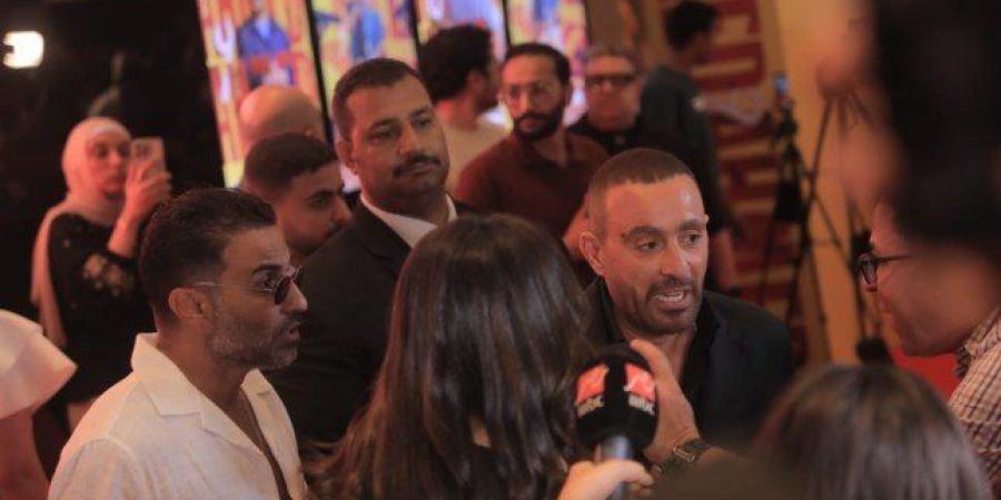أخبار الرياضة - بحضور نخبة من النجوم.. أجواء فنية مبهرة في العرض الخاص لفيلم "أحمد وأحمد" (صور ) - بوابة اخر ساعة