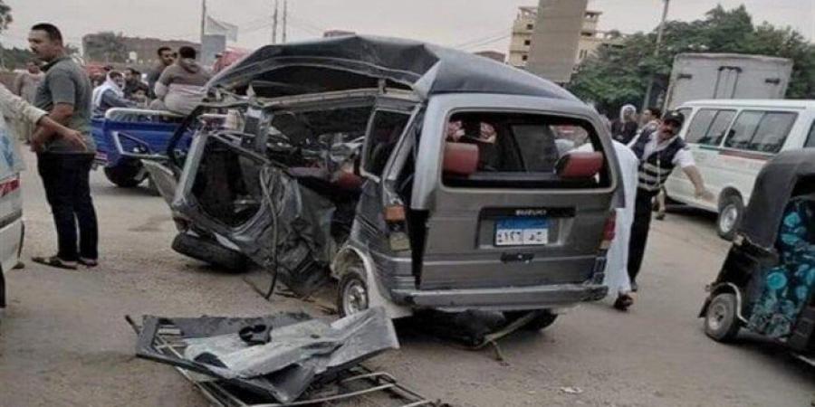 إصابة 6 أشخاص إثر انقلاب سيارة سوزوكي بالطريق الزراعي بالقليوبية - بوابة اخر ساعة