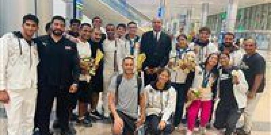 وزير الرياضة يهنئ أبطال الخماسي الحديث عبر تقنية الفيديو كونفرانس بعد سيطرتهم على بطولة العالم للناشئين بالمجر - بوابة اخر ساعة