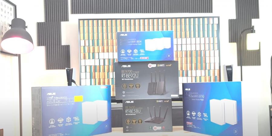راوترات ASUS : تقنيات WiFi 7 وتغطية بيتك بالكامل وخدمات وتقنيات عالية ! - بوابة اخر ساعة