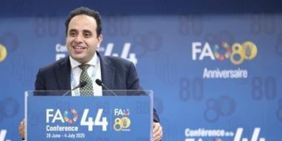 المصرى مينا رزق يفوز برئاسة المجلس التنفيذى للفاو لمدة 4 سنوات بالإجماع - بوابة اخر ساعة