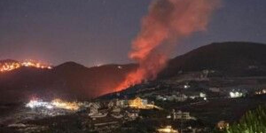 الطيران الاسرائيلي شن غارة ثانية في نفس مكان الغارة السابقة في اطراف بلدة ارزاي في الجنوب - بوابة اخر ساعة